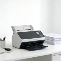 Escáner Plano de Alta Velocidad Fujitsu Fi-8170 A4, Resolución CIS de 600x600 dpi, Alimentación Continua de Documentos de Oficina a Color, Dúplex Automático