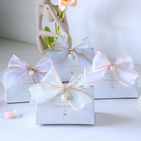 NO.23.1 Boîte en papier fantaisie pour chocolat vin doux Accessoires Peal Papier d'art Estampage à chaud Boîte en papier pour carte cadeau de mariage Logo