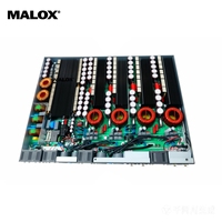 Amplificateur de puissance stéréo passif professionnel MALOX D2004 en aluminium, 8 canaux (4x2000W), 8 ohms, pour concerts en extérieur