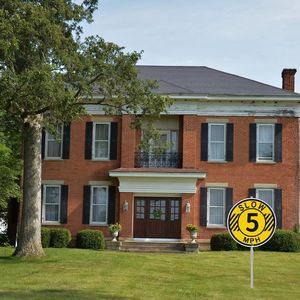 علامة Securun متينة وبطيئة السرعة بحد <span class=keywords><strong>5</strong></span> <span class=keywords><strong>MPH</strong></span> مع علامة تحذير من مادة الألومنيوم القوية للشارع - Product Image 4