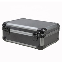 Boîte à outils portable en aluminium de haute qualité avec mousse DIY personnalisable OEM/ODM pour le rangement d'outils en métal