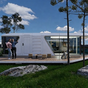 Casas Modulares Tipo Cápsula Espacial para Playa, Cabañas Glamping para Jardín, Casa Contenedor - Product Image 2