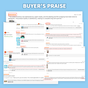 ถุงซิปล็อคแบบตั้งได้ ผลิตตามสั่ง วัสดุ PE พลาสติก ปิดผนึกด้วยอลูมิเนียมฟอยล์ สำหรับบรรจุภัณฑ์อาหาร - Product Image 5