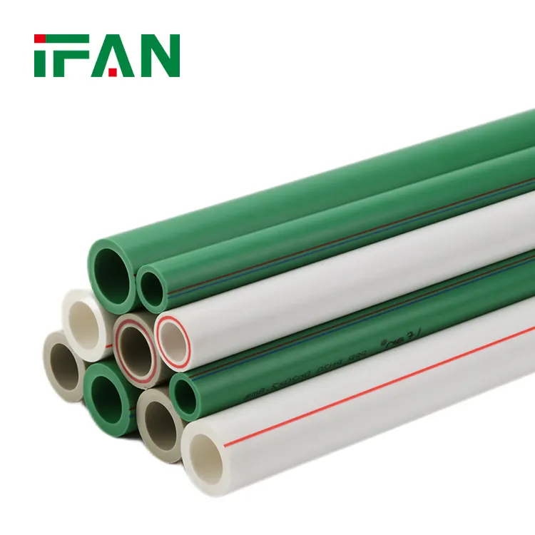 IFAN PPR Water Pipes Standard PPRC 3/4 Dn32 1 inch 40mm 50mm Pipe PPR PN20 Plumbing Plastic PPR Pipe