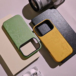 เคสโทรศัพท์พิมพ์ซับลิเมชันลายดอกไม้ผ้าซาตินมัสลินแบบดั้งเดิมสไตล์จีนสำหรับ iPhone 16 17 PRO MAX - Product Image 4