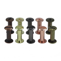 Vis Chicago de 4 mm, 5 mm, 12 mm, 15 mm, 18 mm, 20 mm, 25 mm, 30 mm, 35 mm, 40 mm, 45 mm, 50 mm pour la décoration, l'artisanat, les ceintures, les sacs, les chaussures, les sacs à main et la reliure de livres