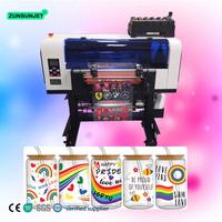 Impresora UV DTF con laminadora todo en uno, impresora de escritorio UV DTF A3 para pegatinas