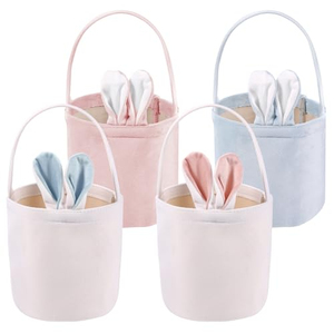 Factory Direct Wholesale 2026 Cute Easter Basket Decorations New Pattern Candy Bags for Wedding Party Decorations - Product Image 1