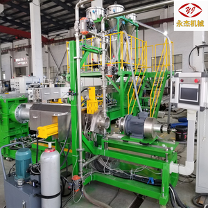 PP + <span class=keywords><strong>SBS</strong></span>/SEBS Machines de traitement du caoutchouc plastique Moteur d'extrudeuse à double vis sous-marine Composants de base PLC Extrudeuse de plastique d'eau - Product Image 3