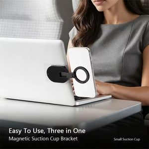 Soporte Magnético 3 en 1 con Base de Succión 360° °   Soporte Giratorio para Teléfono, Plegable, Magnético, para Smartphone, Soporte Flexible para Transmisiones en Vivo - Product Image 6