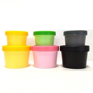 Stock 50ml 100ml 200ml PP White Pink Blue Green Face Cream Eye Cream Cosmetic Container <b>Jar</b> Screw Cap Screen Printing Body - Product Image 6