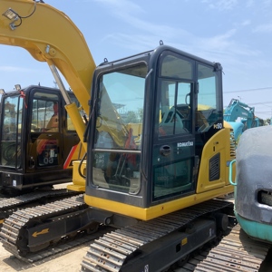 Excavatrice KOMATSU PC60 d'occasion 90% neuve, d'origine japonaise, hydraulique sur chenilles, à prix compétitif pour l'aménagement paysager, en stock - Product Image 4