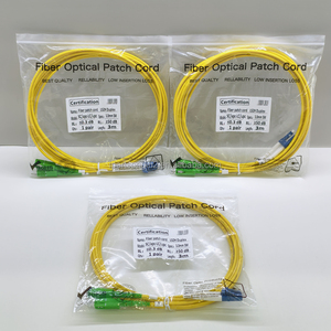 สายแพทช์ไฟเบอร์ออปติก LSZH แบบ SC/APC-LC/UPC ยาว 3 เมตร ขายดีจากโรงงานโดยตรง - Product Image 1