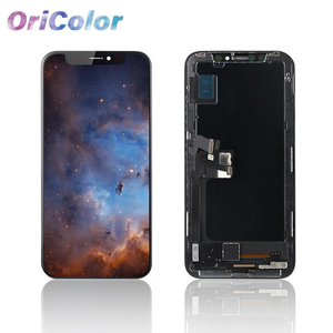 Oircolor-piezas de repuesto para iphone X, pantalla LCD, montaje de digitalizador con pantalla táctil, repuesto de teléfono móvil OLED - Product Image 1