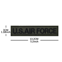 Patch brodé du département de l'air américain Vêtements américains Patches appliqués Badge Emblème pour chapeaux Sacs Costumes de sport