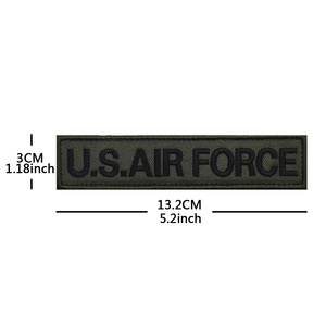 U.s. Air Afdeling Geborduurde Patch Ons Kleding Applique Patches Badge Embleem Voor Hoeden Tassen Sportpakken - Product Image 6