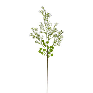 Flower Delight - Flores Artificiales de Plástico Blanco para Ramo de Novia, Accesorios de Fotografía para Exteriores, Decoración del Hogar - Product Image 5