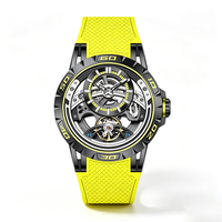 OEM Business Sport Japan Skelett Automatische Mechanische Uhr Herren Automatik Luxus Tourbillon Uhr