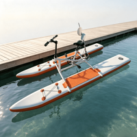 Vélo aquatique pliable à prix réduit, vélo aquatique gonflable avec dégonflage rapide - Facile à emballer et à ranger