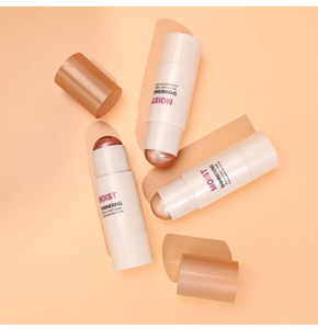 Barra Iluminadora en Crema Pastel con Brillo Rosa Personalizada, Iluminador en Polvo con Brillo, <span class=keywords><strong>Bronceador</strong></span>, Barra Iluminadora Corporal - Product Image 6