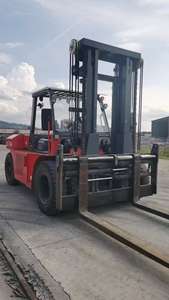 Chariot élévateur diesel Heli/TCM/Komatsu FD120 en promotion – Capacité de levage 5/6/8/12/15/16 tonnes, transpalette hydraulique avec déplacement latéral, moteur japonais - Product Image 6