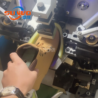 Machine de fabrication de chaussures SV-747MA Machine durable d'orteil automatique hydraulique à 9 pinces avec contrôle de la mémoire par ordinateur