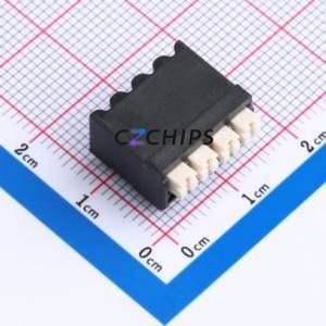 JL212R-SMT-35004BP1 Spring Terminal Block SMD,P=3.5mm Connector ( Construction: 1x4P )( Pitch: 3.5mm )( Color: Black ) - Product Image 1
