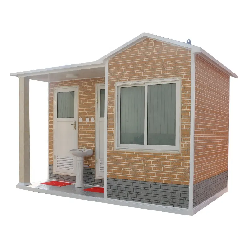 Prefab Portable Modular Mobile Public Container Toilets Outdoor Container Washroom