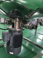 Moteur de mélangeur agitateur industriel en acier inoxydable pour cuves de mélange, machine de fabrication de savon liquide, shampoing, détergent, produits chimiques et alimentaires