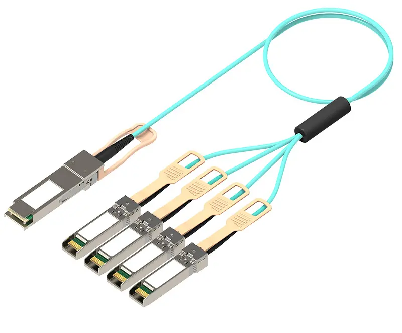 100GBASE tek modlu LC QSFP28 CWDM4 fiber optik modülü 2KM Ethernet alıcı-verici 1310nm 100g SMF