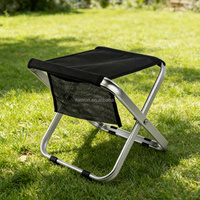 Chaise pliante multifonctionnelle pour camping en plein air, tabouret de pêche ultraléger, chaise de loisirs portable, mobilier d'extérieur