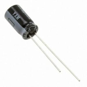 50YXM22MEFR5X11 Aluminum Electrolytic Capacitor 22uF 20% 50V - Product Image 1