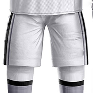 ชุดยูนิฟอร์มฮ็อกกี้น้ำแข็งทำจากโพลีเอสเตอร์100% ชุดกีฬาใส่ได้ทั้งชายและหญิงใส่สบายพิมพ์ชื่อทีม - Product Image 5