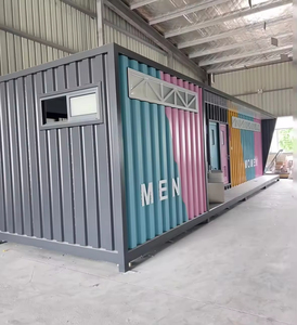 Casas Contenedor de Acero Prefabricadas de Lujo de 20-40 Pies, Viviendas Modulares Personalizadas, Desmontables, de Bajo Costo, Duraderas, con Baño de Color - Product Image 4