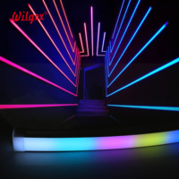 Bande LED néon en silicone grande taille 40x25mm IP65 double rangée optimisée pour la distance, PCB en cuivre 3oz ignifuge B2 5Y
