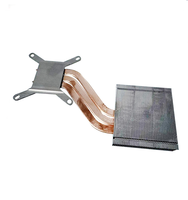 Refroidisseur de processeur en cuivre et aluminium à 3 caloducs, dissipateur thermique personnalisé pour PC tout-en-un, mini PC, radiateur de refroidissement intégré pour ordinateur