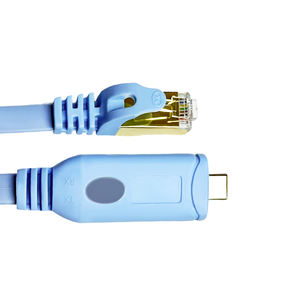 Cabo de Dados USB Tipo C RJ45 de 3ª Geração Mais Recente de 2026, 1,8M de Comprimento, Compatível com Cisco, Velocidade de 500kbps para Tablets/Celulares/Notebooks, Trançado em PVC Puro - Product Image 6