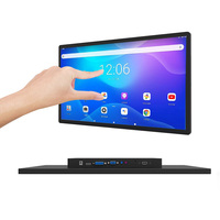 Moniteur de fréquence cardiaque unique de 21,5 pouces avec écran tactile capacitif LCD pour usage industriel