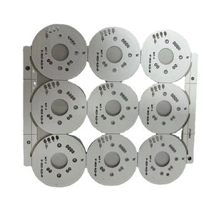 Carte PCB ronde personnalisée double face avec légende blanche pour prototype <span class=keywords><strong>de</strong></span> panneau <span class=keywords><strong>de</strong></span> commande <span class=keywords><strong>de</strong></span> capteur et fabrication OEM en série - Product Image 1