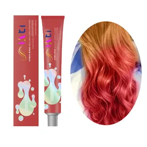 OEM tintes para el cabello al mayor Herbal Private label Hair Color Cream permanent organic Hair dye with Multi popular colors