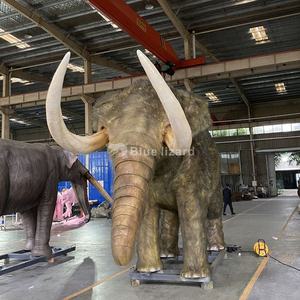 Zigong Lézard Bleu Âge de Glace Animal Arctique Animal Préhistorique Animatronic Animal <span class=keywords><strong>Mastodon</strong></span> Modèles - Product Image 2