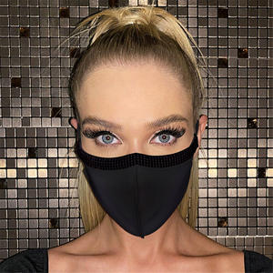 Venta directa de fábrica nueva Máscara de Metal de empalme a prueba de polvo para mujer YX1320 máscara brillante de <span class=keywords><strong>Ballet</strong></span> de rendimiento para actuación de club nocturno - Product Image 4