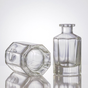 Lục giác bát giác 50ml 90ml 100ml 200ml tinh dầu hương liệu bình lọ phẳng hình dạng nắp vặn cho hương thơm khuếch tán chai - Product Image 5