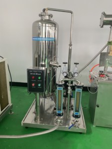 QHS-1500 nhỏ bán tự động có ga mềm uống CO2 Máy trộn gas uống Máy trộn - Product Image 2
