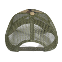 Gorra Trucker de 6 Paneles con Logotipo Personalizado, Diseño Propio, Gorra de Malla con Camuflaje