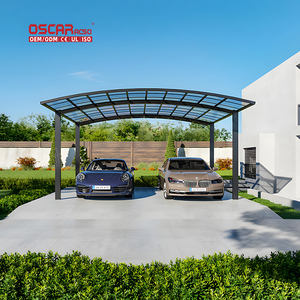 Inum Garages Abri d'auto en métal Garage préfabriqué multifonctionnel personnalisé direct d'usine Us Uk Ca Ca Au Nz Abri d'auto en aluminium GaragesMetal - Product Image 3