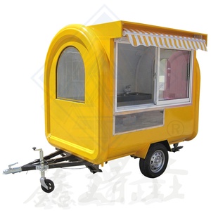 Camion de restauration mobile 220 cm rond, personnalisé avec cuisine complète, pour la vente de glaces et hot-dogs, prix attractif, idéal pour les usines et usages commerciaux. - Product Image 2