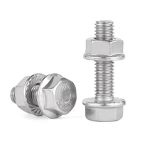 Stainless Steel A2 A4 All Size Hex Hexagon Carriage Coach Flange Stud Thread Rod T Square Lifting Eye Bolt and Nut and Washer