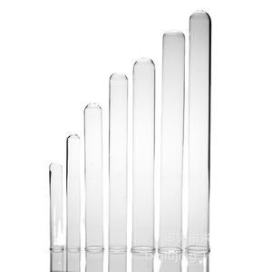 Qiujing Glass Test Tubes 10-30mm Outer Diameter 75-200mm Length High/Low Borosilicate Lab Use - Product Image 2