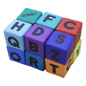 12 Khối Xếp Hình Mềm Mại Giáo Dục Cho Trẻ Em, Bộ Khối Xếp Hình Bảng Chữ Cái Mềm Cho Bé Bán Chạy - Product Image 2